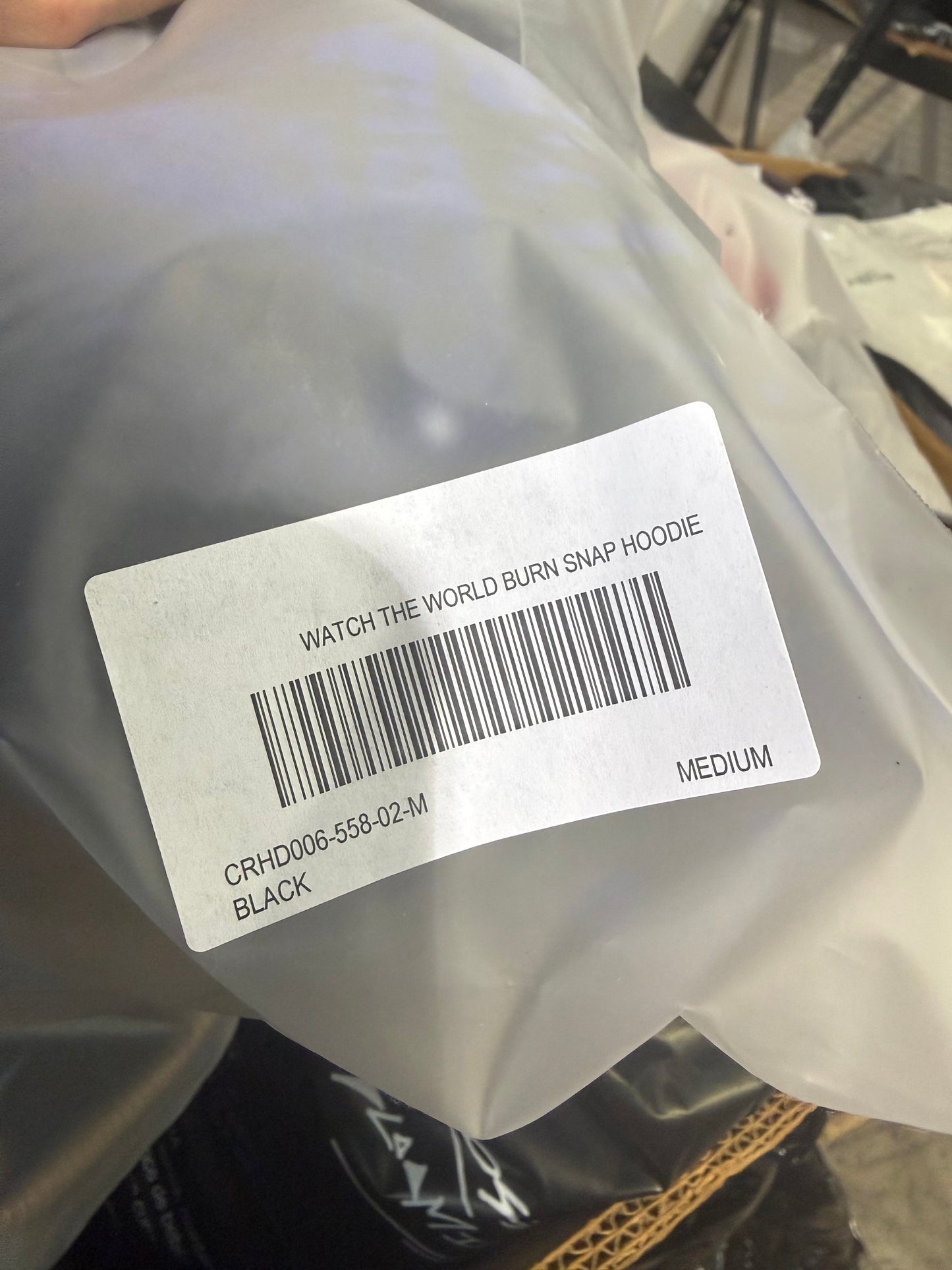 Civil Regime Watch the World Burn Snap Hoodie