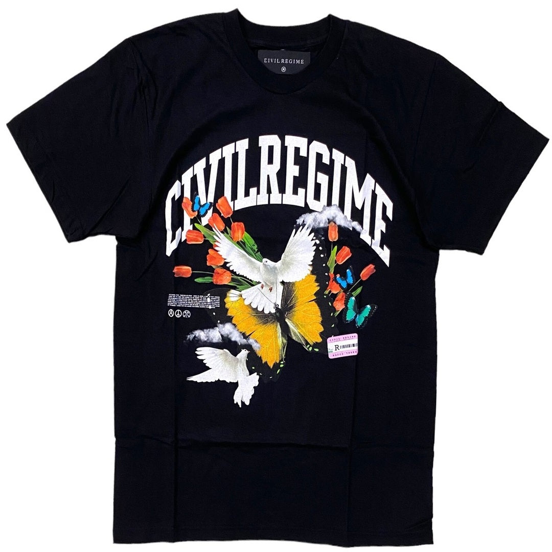 Civil Regime Tier 3 Collab Tee Shirt Deadpool, New Wolverine, WWE