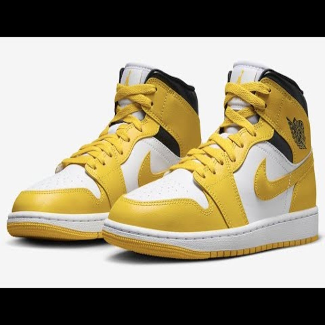 Jordan 1 Mid Vivid Sulfur (Women's)