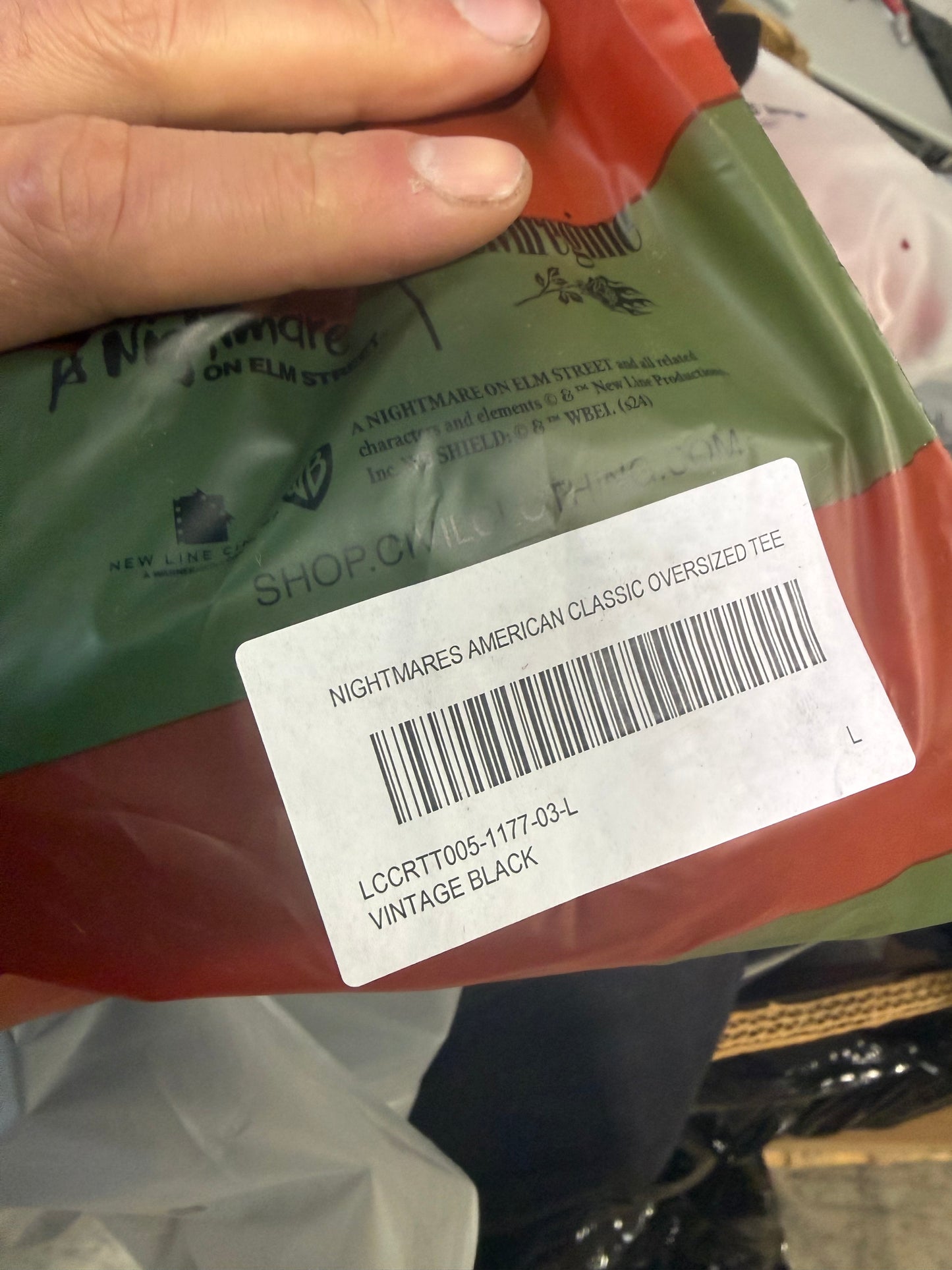 Civil Regime Nightmares American Classic Oversized Tee