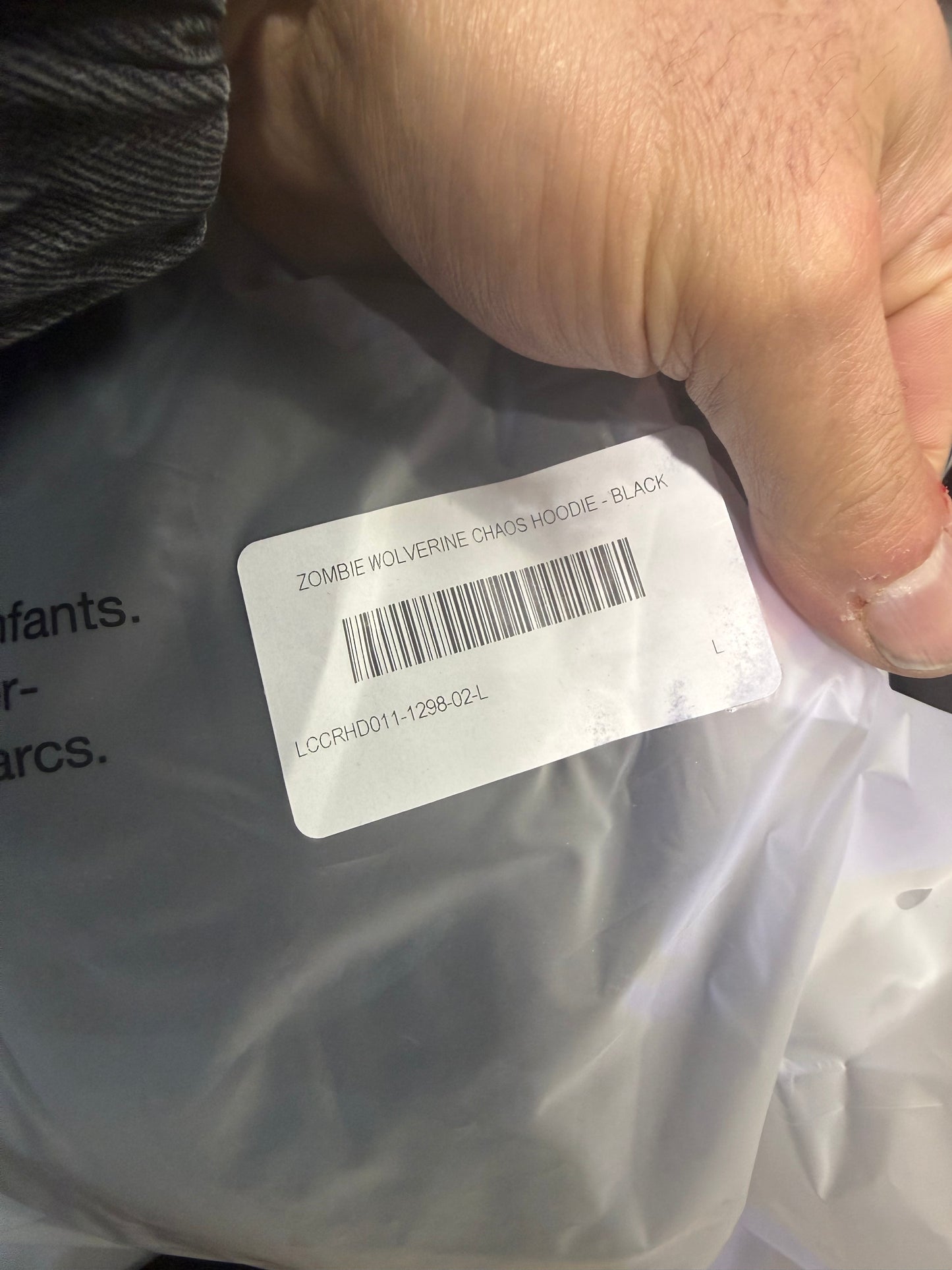 Civil Regime Zombie Wolverine Chaos Hoodie - Black