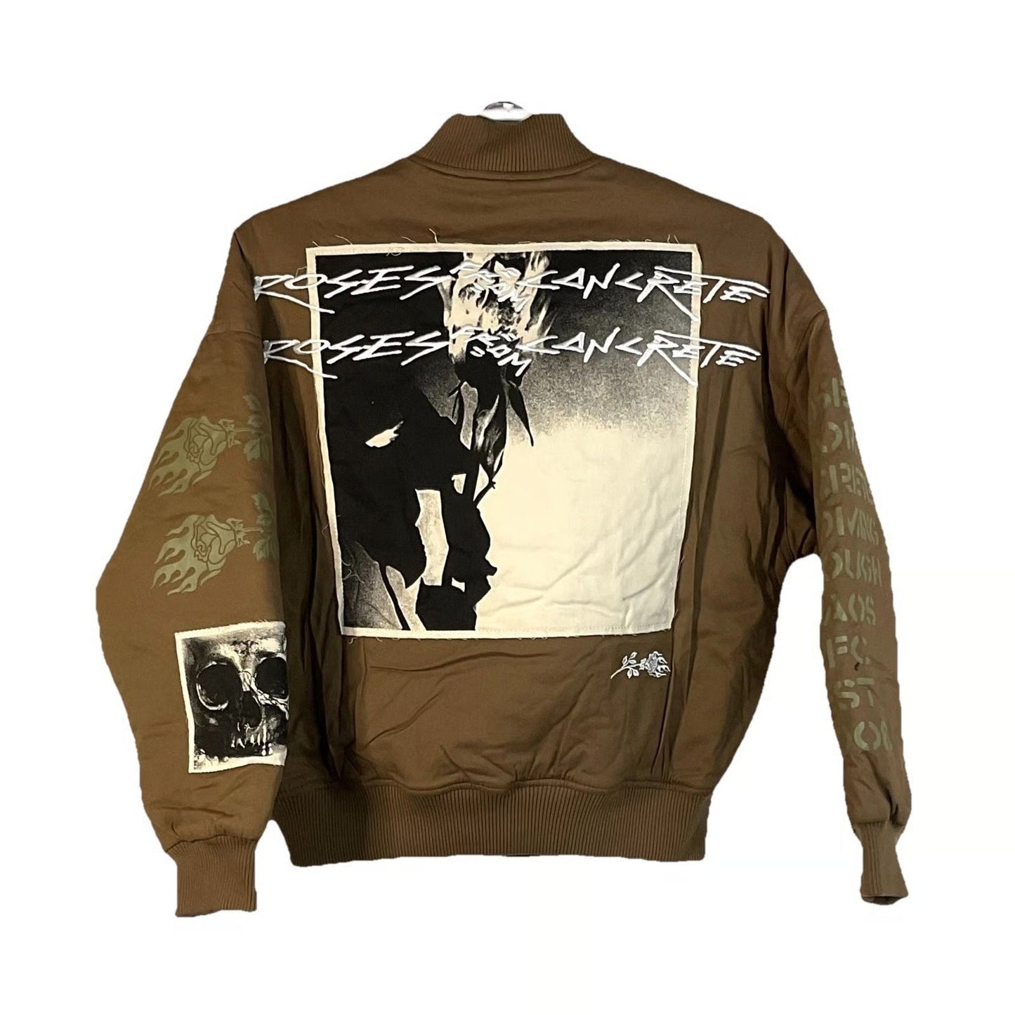 Civil Regime It's Our Time Racing Jacket in Reaper Brown