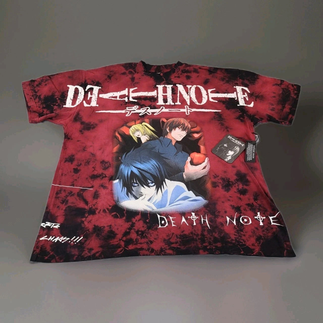 Civil Regime Deathnote American Classic Oversized Tee - Lava Wash