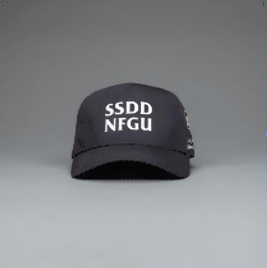 With Valor 5 Panel Hat Darc Blue