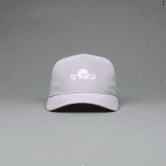 Darc Sport Memento Mori Nylon 5 Panel Hat - Pearl