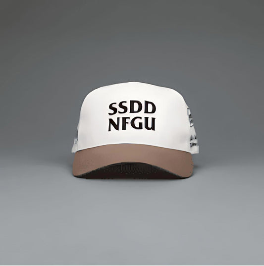 With Valor 5 Panel Hat Cream/Darc Cedar