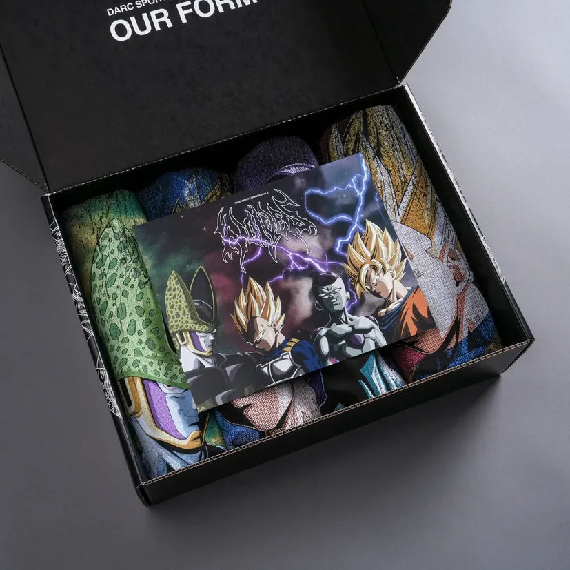 Darc Sport Dragon Ball Z "Side-By-Side" Tee Box Set in Black | Size XL