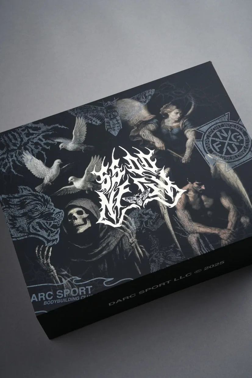 Darc Sport Fear Thou Not "Side-By-Side" Tee Box Set in Black | Size Large